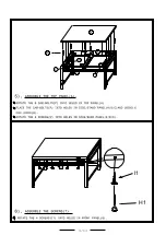 Предварительный просмотр 9 страницы Home Decorators Collection BF-24661 Assembly Instructions Manual