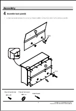 Предварительный просмотр 9 страницы Home Decorators Collection BRADSTONE JS-3413-A Use And Care Manual