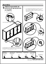 Предварительный просмотр 11 страницы Home Decorators Collection BRADSTONE JS-3421-A Use And Care Manual