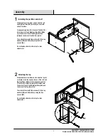 Предварительный просмотр 7 страницы Home Decorators Collection BSF-1761-ASH Use And Care Manual