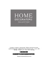 Preview for 8 page of Home Decorators Collection BT0340C Assembly Instruction Manual