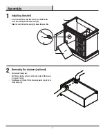 Предварительный просмотр 4 страницы Home Decorators Collection CAILLA CKBV3622D Use And Care Manual