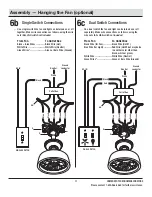 Предварительный просмотр 11 страницы Home Decorators Collection CARRINGTON II Use And Care Manual