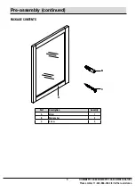 Preview for 5 page of Home Decorators Collection Caville MR Assembly Instructions Manual