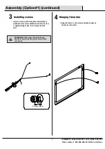 Preview for 7 page of Home Decorators Collection Caville MR Assembly Instructions Manual