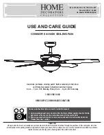 Home Decorators Collection CONNOR 51847 Use And Care Manual preview