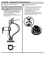 Preview for 10 page of Home Decorators Collection CONNOR 51847 Use And Care Manual