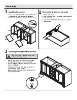 Предварительный просмотр 4 страницы Home Decorators Collection CREEDMOOR CDNV6021D Use And Care Manual