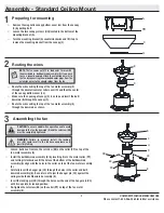 Preview for 7 page of Home Decorators Collection DELMORE 56054 Use And Care Manual