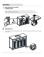 Предварительный просмотр 4 страницы Home Decorators Collection Ellia HDC48MFV Use And Care Manual