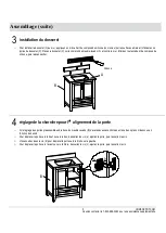 Preview for 13 page of Home Decorators Collection Ellia WSHC30EVDWDG Use And Care Manual