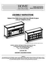 Предварительный просмотр 1 страницы Home Decorators Collection Elmhurst 207000465 Assembly Instructions Manual