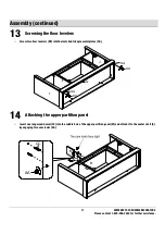 Предварительный просмотр 11 страницы Home Decorators Collection Elmhurst 207000465 Assembly Instructions Manual