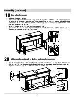 Предварительный просмотр 14 страницы Home Decorators Collection Elmhurst 207000465 Assembly Instructions Manual