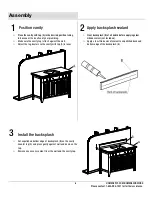 Предварительный просмотр 6 страницы Home Decorators Collection FALLWORTH 19115-VS49-LG Assembly Instructions Manual