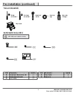 Preview for 4 page of Home Decorators Collection FC132-BKRL Use And Care Manual