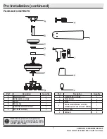 Preview for 5 page of Home Decorators Collection FC132-BKRL Use And Care Manual