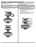 Preview for 10 page of Home Decorators Collection FC132-BKRL Use And Care Manual