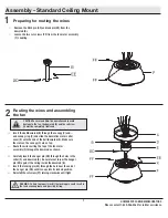 Предварительный просмотр 7 страницы Home Decorators Collection FC132-BVRL Use And Care Manual