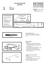 Home Decorators Collection FSI 1151 E WLNT Use And Care Manual предпросмотр