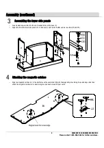 Предварительный просмотр 5 страницы Home Decorators Collection Glenrae 207000498 Assembly Instructions Manual