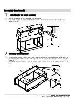 Предварительный просмотр 7 страницы Home Decorators Collection Glenrae 207000498 Assembly Instructions Manual