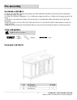 Предварительный просмотр 5 страницы Home Decorators Collection GRAYSON 20305-VS61C-ST Assembly Instructions Manual