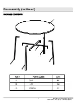 Предварительный просмотр 4 страницы Home Decorators Collection Halford BT0283D Assembly Instruction Manual