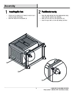 Предварительный просмотр 6 страницы Home Decorators Collection HAMILTON 19084-VS31-AW Assembly Instructions Manual