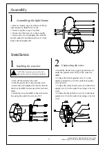 Предварительный просмотр 5 страницы Home Decorators Collection HATTERAS Use And Care Manual