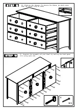 Предварительный просмотр 10 страницы Home Decorators Collection HAWTHORNE 2049000120R Assembly Instructions Manual