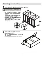 Preview for 16 page of Home Decorators Collection HAZELTON Use And Care Manual