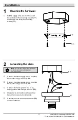 Предварительный просмотр 5 страницы Home Decorators Collection HB1078-35 Use And Care Manual