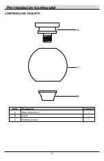 Предварительный просмотр 12 страницы Home Decorators Collection HB1078-35 Use And Care Manual