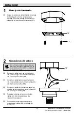 Предварительный просмотр 13 страницы Home Decorators Collection HB1078-35 Use And Care Manual