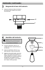 Предварительный просмотр 14 страницы Home Decorators Collection HB1078-35 Use And Care Manual