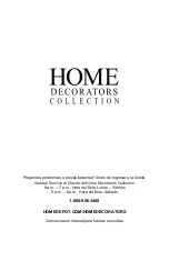 Предварительный просмотр 16 страницы Home Decorators Collection HB1078-35 Use And Care Manual