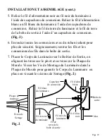 Предварительный просмотр 22 страницы Home Decorators Collection HB7056A-163 E Instruction Manual