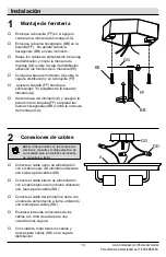 Предварительный просмотр 13 страницы Home Decorators Collection HB7086-260 Use And Care Manual