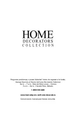 Предварительный просмотр 16 страницы Home Decorators Collection HB7086-260 Use And Care Manual