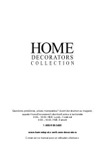 Предварительный просмотр 24 страницы Home Decorators Collection HB7086-260 Use And Care Manual