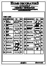 Preview for 2 page of Home Decorators Collection HDC-NP-004 Assembly Instuctions