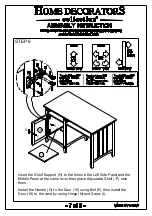 Preview for 7 page of Home Decorators Collection HDC-NP-004 Assembly Instuctions