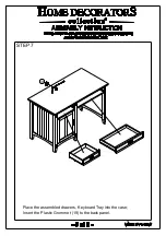 Preview for 8 page of Home Decorators Collection HDC-NP-004 Assembly Instuctions