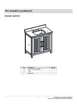 Предварительный просмотр 5 страницы Home Decorators Collection HDC36HRV Assembly Instructions Manual