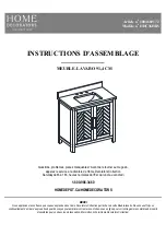 Предварительный просмотр 11 страницы Home Decorators Collection HDC36HRV Assembly Instructions Manual