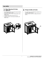 Предварительный просмотр 7 страницы Home Decorators Collection HDPNT36V Assembly Instructions Manual