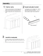 Предварительный просмотр 6 страницы Home Decorators Collection JACKSON 21011-VS49GQ-ST Assembly Instructions Manual