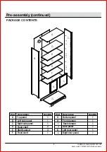 Preview for 4 page of Home Decorators Collection JS-3427-C Use And Care Manual