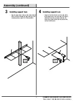 Предварительный просмотр 7 страницы Home Decorators Collection Kordite MC Assembly Instructions Manual